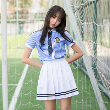 夏季校服套装学院风韩国毕业照班服初中高中学生韩版潮校园jk制服