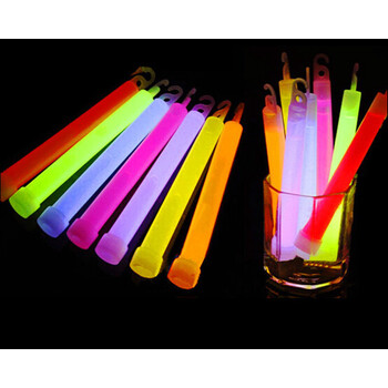 户外荧光棒救生棒/探洞一次性荧光棒/户外探险安全救生棒 散装/蓝色