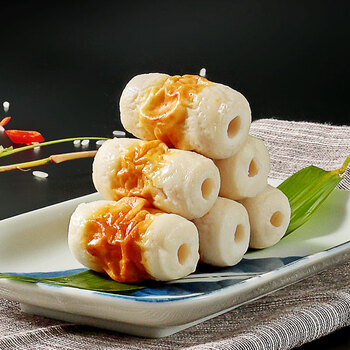 海霸王鱼竹轮鱻宴料理125g火锅丸子火锅食材烧烤食材关东煮食材