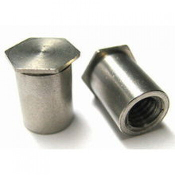 304不锈钢盲孔压铆螺柱 bsos压铆螺母柱m2 m5*6 8 10 12 15 20 m5x8