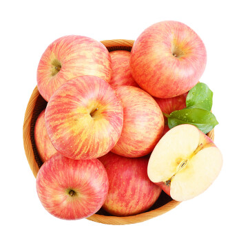 烟台红富士苹果8个 单果160-190g 生鲜年货 新鲜水果