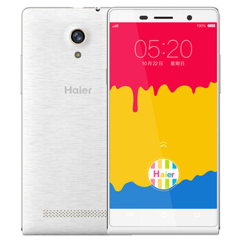 海尔（Haier）海乐2 移动4G智能手机 双卡双待 钢琴白