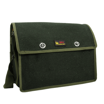 金骑士特厚电工工具包帆布包加厚多功能维修单肩包工具袋斜挎包 特大