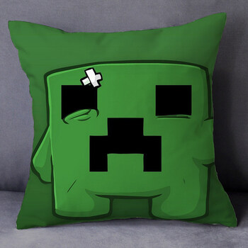 我的世界周边抱枕方块儿童苦力怕草坪tnt定制礼物游戏靠枕头沙发 04