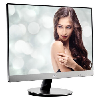
                                        AOC I2269VW 21.5英寸LED背光窄边框IPS广视角液晶电脑显示器（银黑色）                