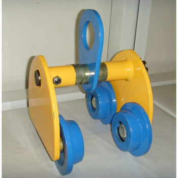 单轨行车手拉跑车猫头吊手推行车工字钢滑轮滑车葫芦吊运器小车 5手推