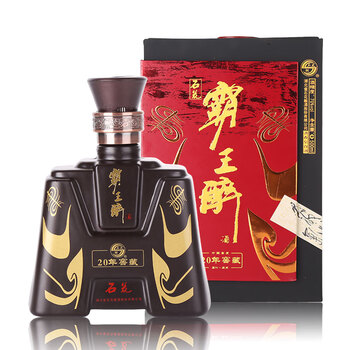 石花霸王醉清香型超高度白酒 70%vol.商务一号500ml*1