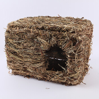 兔子兔兔窝 龙猫天竺鼠豚鼠荷兰猪草窝 保暖草垫 瞌睡屋172