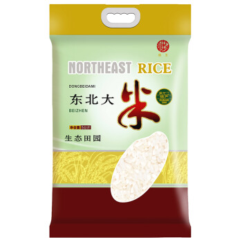 森王晶珍 东北大米 黑龙江特产 圆粒珍珠米 粳米 5kg