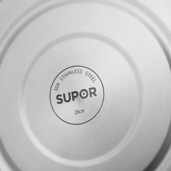 苏泊尔(SUPOR)304不锈钢蒸锅26cm双层汤蒸锅煮锅二层蒸笼明火电磁炉锅SZ26B2
