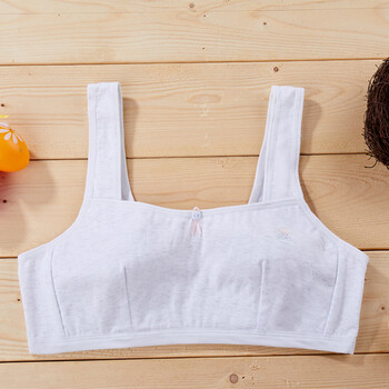 肤小背心防摩擦运动内衣防凸点大童女孩胸罩小学生儿童纯色小清新胸衣