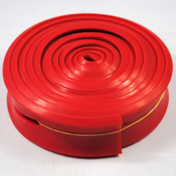 带力量训练男拉力带女爆发力初学者健身弹力带 红色(长1米宽4厘米)