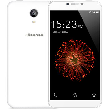 海信Hisense (D2-M) metal 双卡双待 移动4g手机 白色