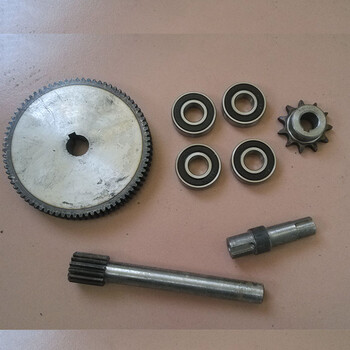 高速压刨配件齿轮传动轴齿轮轴大齿轮 厂家直销 隔套