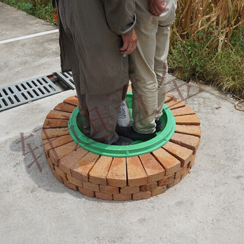 h草盆井下沉式井盖植草井隐形井盖草坪园林绿化井盖
