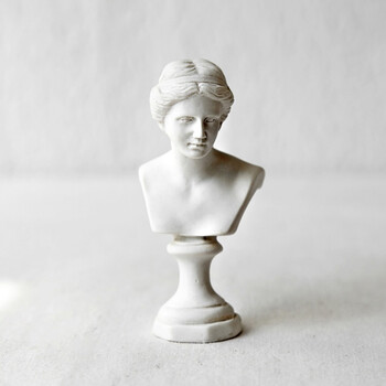 范儿简欧复古迷你素描小头像摆件立体树脂石膏像小摆件 (迷你)维纳斯