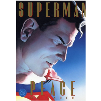 英文原版漫畫 dc superman peace on earth