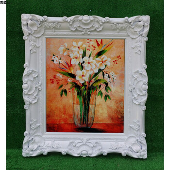 欧式画框油画框相框镜框照片相框角花框艺术框家居装饰框油画外框