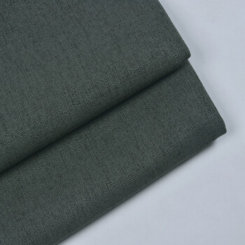 素色加厚亚麻沙发布料纯色棉麻面料抱枕坐垫软包背景桌布diy 22#冷