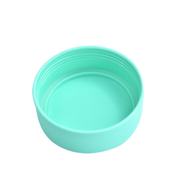 
                                        爱因美 塑料杯子防漏   学生水杯带茶隔 运动水杯trian材质  随身杯带提绳 蓝色 360ml                