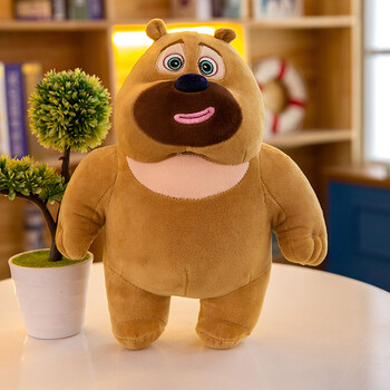 熊出没熊大熊二毛绒玩具光头强公仔套装卡通熊熊乐园儿童玩偶娃娃公仔