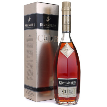 人头马（Remy Martin）洋酒 CLUB优质香槟区干邑白兰地 700ml