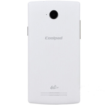 酷派 8712  双卡双待手机 白色 移动4G(512MB RAM+4G ROM)标配版