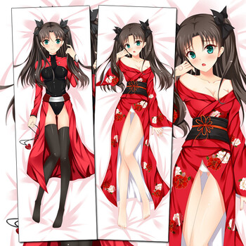 fate/stay night等身抱枕远坂凛diy动漫等身抱枕 1# 60*180厘米双面毛