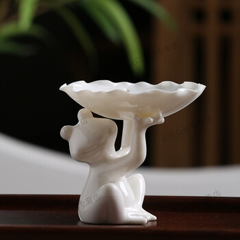 创意陶艺手工创意茶漏生活茶具茶器家用花茶网袋耐用办公室茶汤创