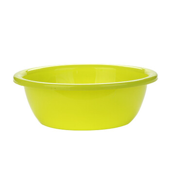 家用耐摔加厚脸盆塑料婴儿儿童洗脸小盆圆形洗衣厨房洗菜盆子 小号