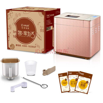 
                                        东菱（Donlim） 面包机 彩钢全自动家用多功能蛋糕和面机 XBM-1028GP                