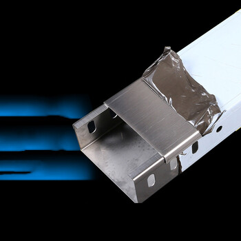 槽式金属镀锌电缆弱电桥架铝合金不锈钢走线槽100*50配件