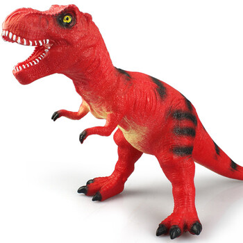 儿童恐龙玩具模型仿真霸王龙电动声光动物恐龙模型软胶恐龙男孩玩具