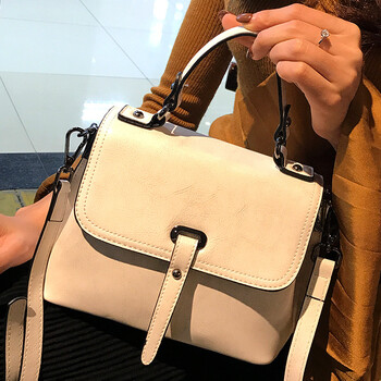 sara lee品牌 真皮女包2019新款女士单肩斜跨包潮流女手提包大容量