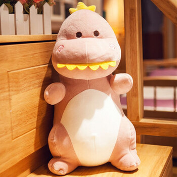 聚满福 可爱恐龙公仔毛绒玩具小恐龙宝宝安抚玩偶儿童布娃娃女孩生日