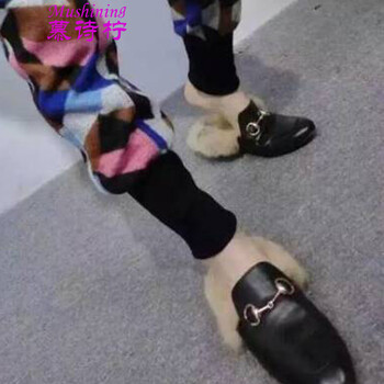 慕诗柠2015秋季新款迷彩毛呢休闲女裤女 花色 S