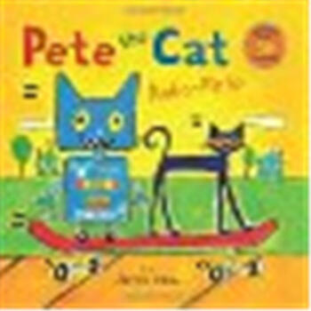 皮特猫 James Dean经典英文原版绘本 趣味童书 美国积极乐观向上的猫咪 