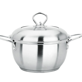 
                                        
                                        美厨（maxcook）二层蒸锅 不锈钢加厚复底20cm 聚福系列MCGJ-JF020 蒸煮两用 可叠放                