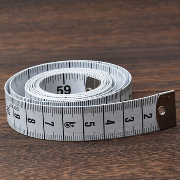 德国皮尺裁缝尺量衣软尺测量三围腰围1.5米尺子 厘米/英寸