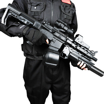 电动连发玩具水蛋枪狙击m416仿真水晶下供蛋枪男孩子绝地求生 标配-5s