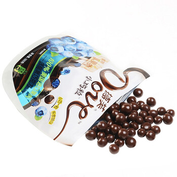 德芙 蓝莓黑巧克力 糖果巧克力 新年春节办公室休闲零食员工福利100g