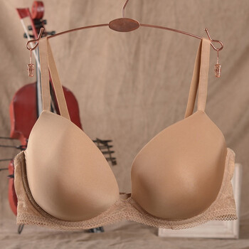 薄款模杯文胸 光面无痕文胸 女士内衣 黑色 肤色 80d 肤色 75d