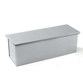 
                                        三能 烘焙工具 大号吐司盒1200克 长方形带盖 面包吐司模具 烤箱配件 SN2004 1200g土司盒                