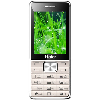 海尔（Haier）HG-M512手机 移动联通2G 老人手机 备用机 炫彩金 炫彩金
