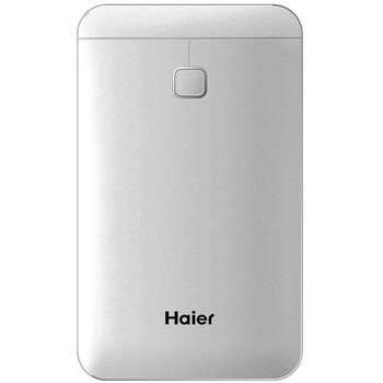 海尔(Haier)M312移动/联通2G卡片儿童手机 手机 珍光白 官方标配