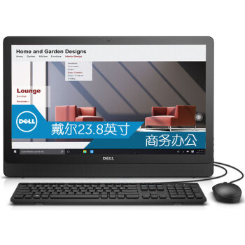 戴尔（DELL）Inspiron 3455-R1248 灵越23.8英寸一体机电脑 （E2-7110 4G 500G WIFI 蓝牙 WIN8.1 3年上门）