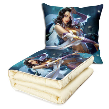 居家布艺 抱枕靠垫 其他品牌 王者荣耀周边赵云李白露娜花木兰刘邦抱