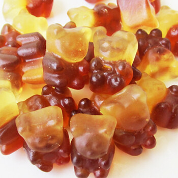 mederer橡皮糖 q糥美味250克 可乐熊