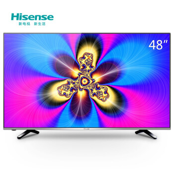 海信（Hisense）LED48EC520UA 48英寸 VIDAA3 14核 炫彩4K智能电视(黑色)
