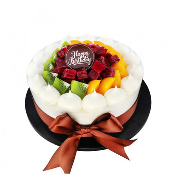 仿真蛋糕模型生日模型仿真创意欧式水果婚庆摄影塑胶, 010款 10寸